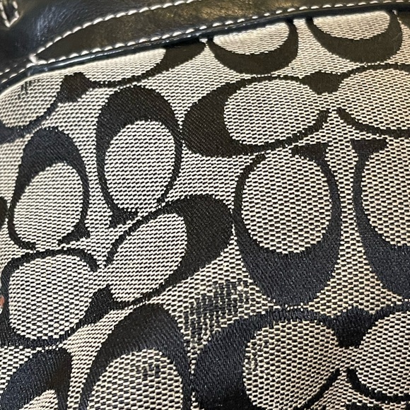 Coach East-West Legacy Jacquard Shoulder bag No G04U-9363 - Picture 7 of 14